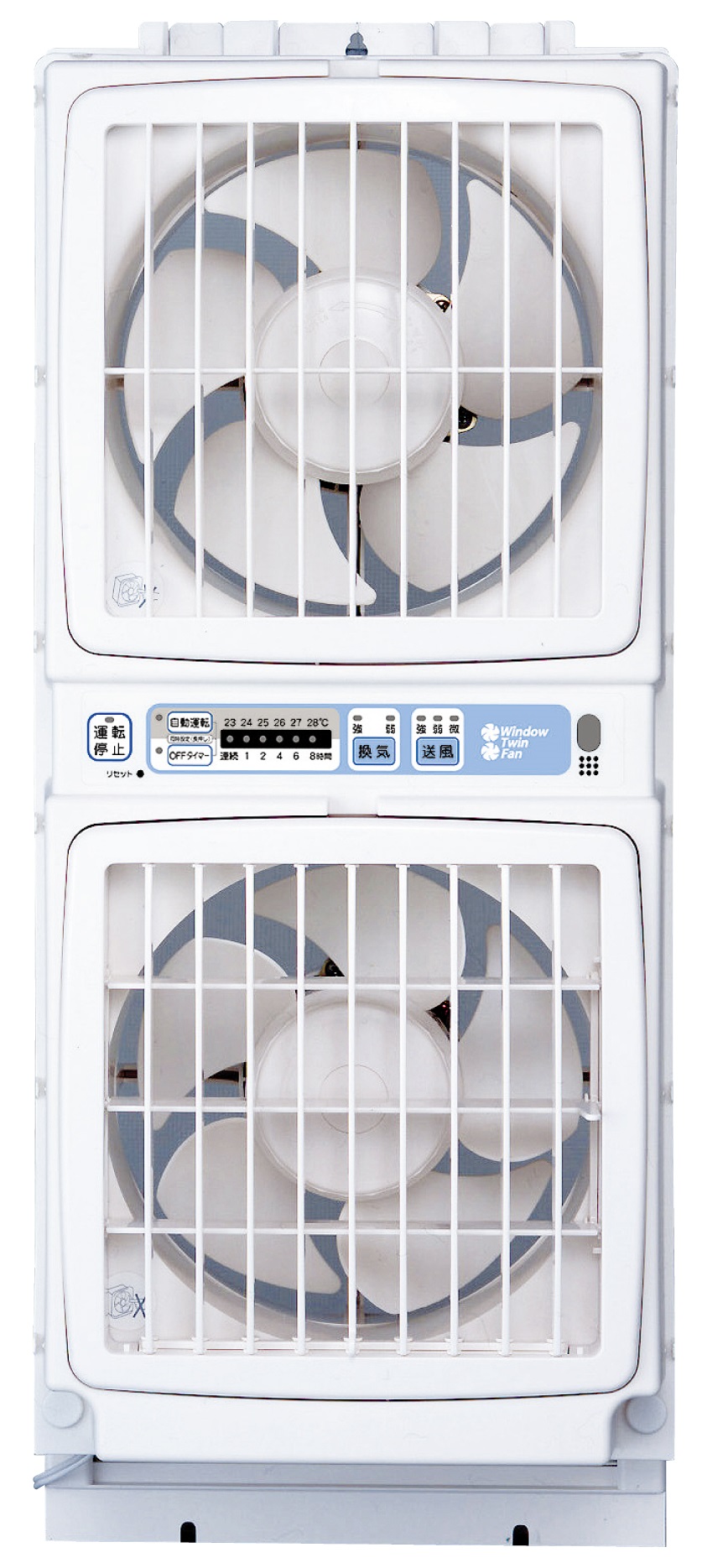 窓用ツインファン<br>ミニリモコン付きタイプ<br>同時給排形